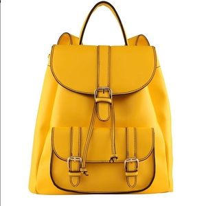 ❗️HP❗️ALDO Susswein Faux Yellow Backpack